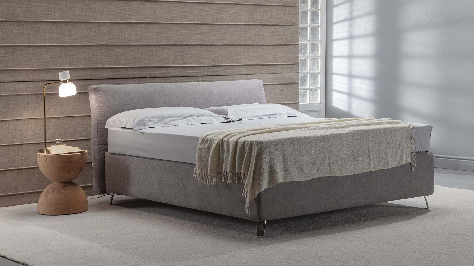 Letto contenitore con reti motorizzate Design, Santambrogio Salotti